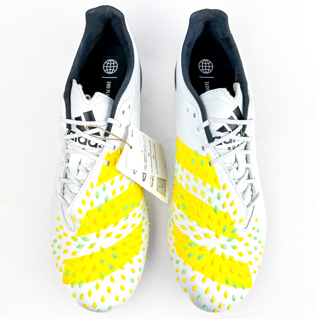 Adidas Predator Malice FG - White/Beam Yellow/Core Black *In Box*