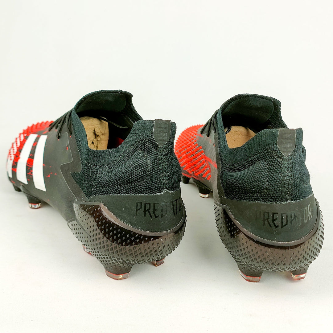 Adidas Predator 20.1 Mutator Low FG - Black/Active Red/White *Brand New*