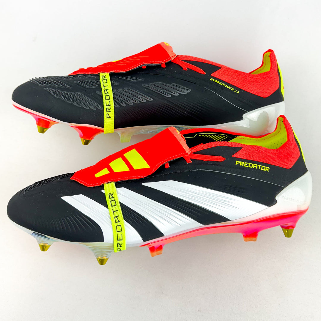 Adidas Predator Elite Tongue FT SG - Black/Solar Red/Solar Yellow/White *In Box*
