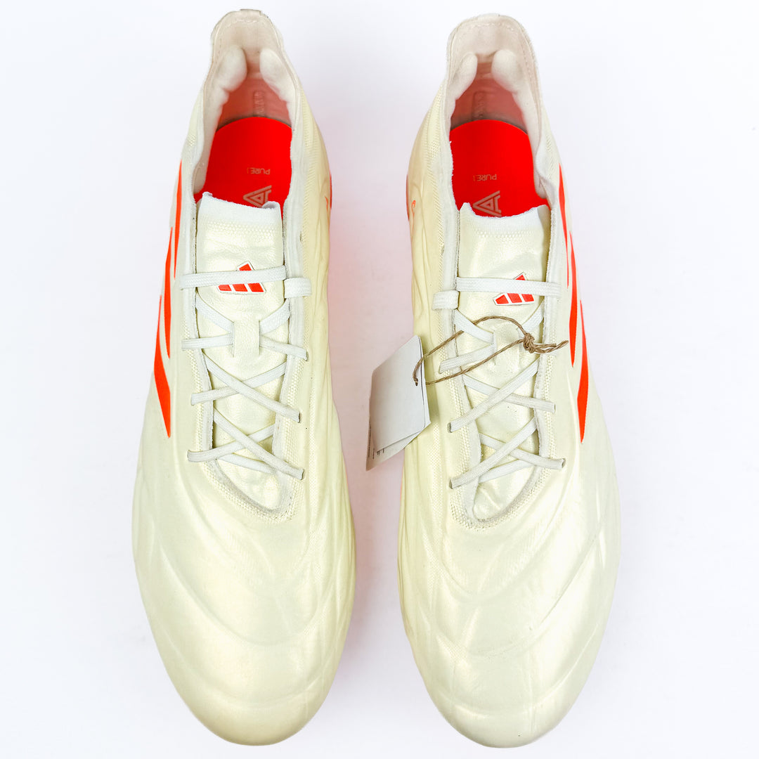 Adidas Copa Pure .1 SG - Off White/Team Solar Orange *Brand New*