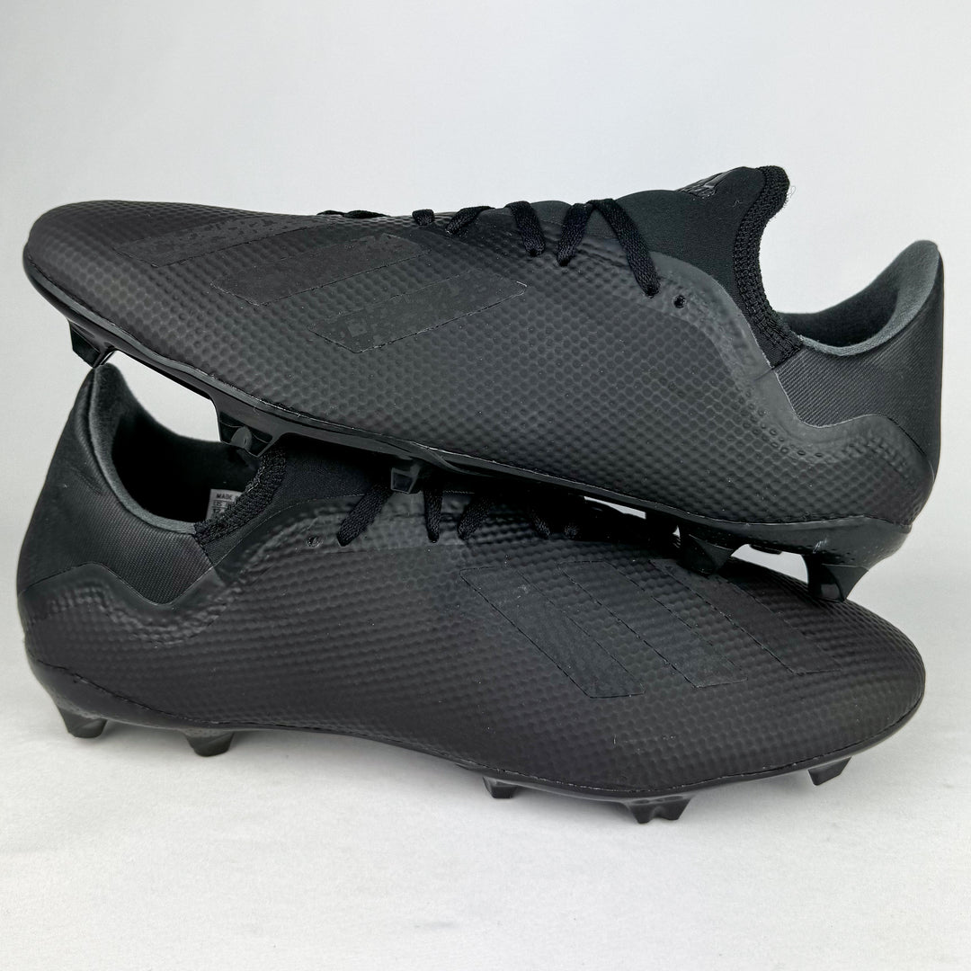 Adidas X 18.3 FG - Core Black/White *Brand New*