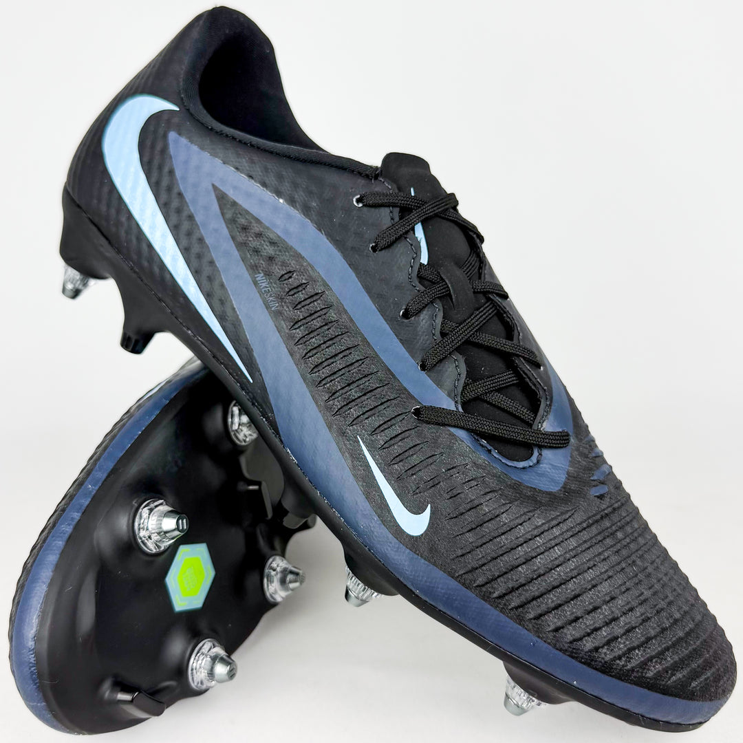 Nike Phantom 6 Academy Low AC SG-Pro - Black/Ice Blue *In Box*