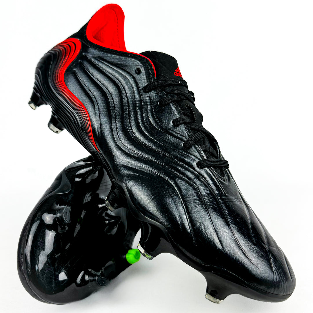 Adidas Copa Sense .1 FG - Core Black/Solar Red/Team Solar Green *Brand New*