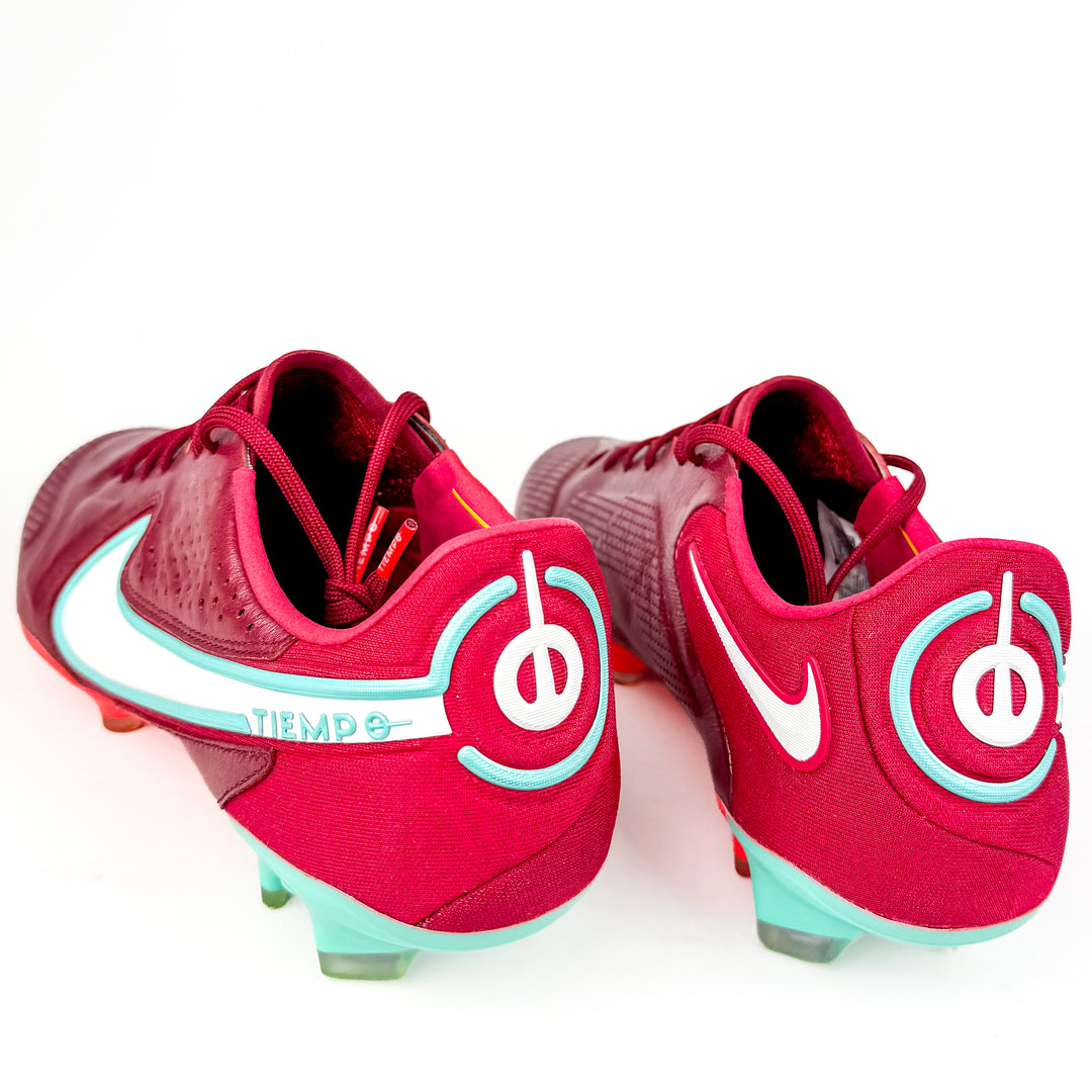 Nike Tiempo Legend 9 Elite FG - Team Red/Mystic Hibiscus/Bright Crimson/White *Pre-Owned*
