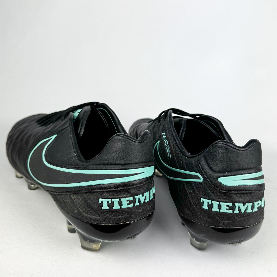 Nike Tiempo Legend VI Elite FG - Black/Hyper Turquoise *As New*