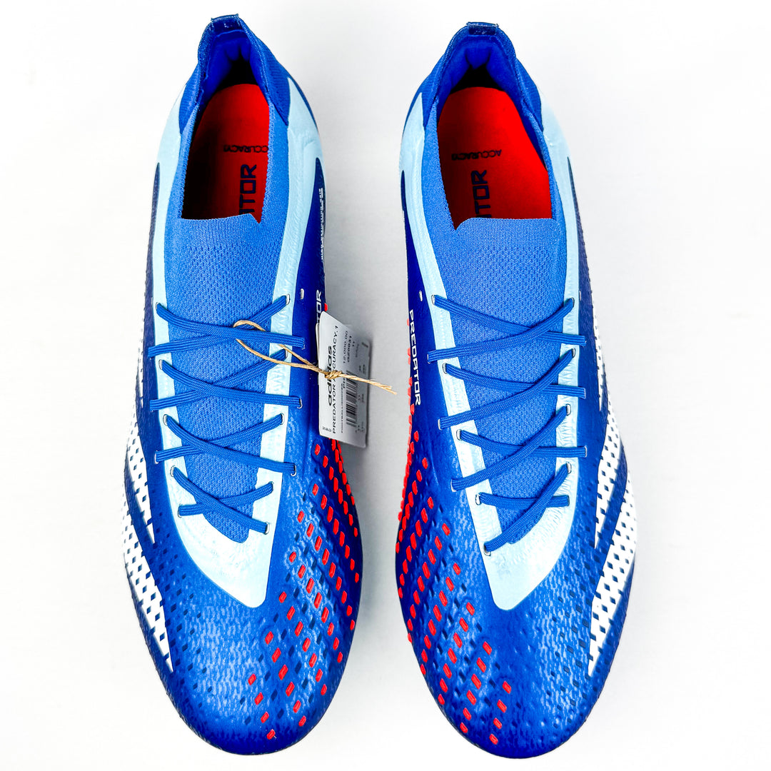 Adidas Predator Accuracy .1 Low FG - Bright Royal Blue/White/Blue Bliss/Infrared *In Box*