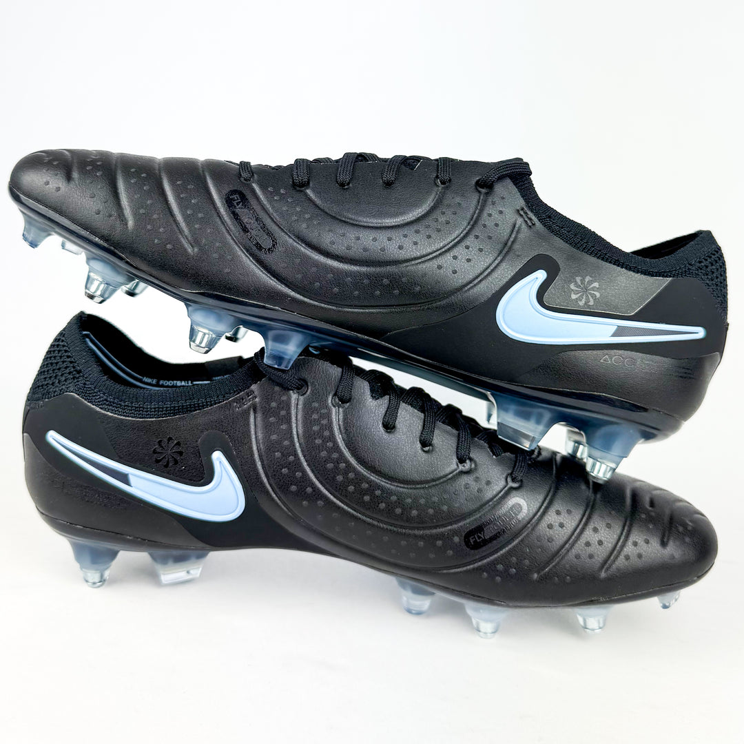 Nike Tiempo Legend 10 Elite AC SG-Pro  - Black/Ice Blue *Brand New*