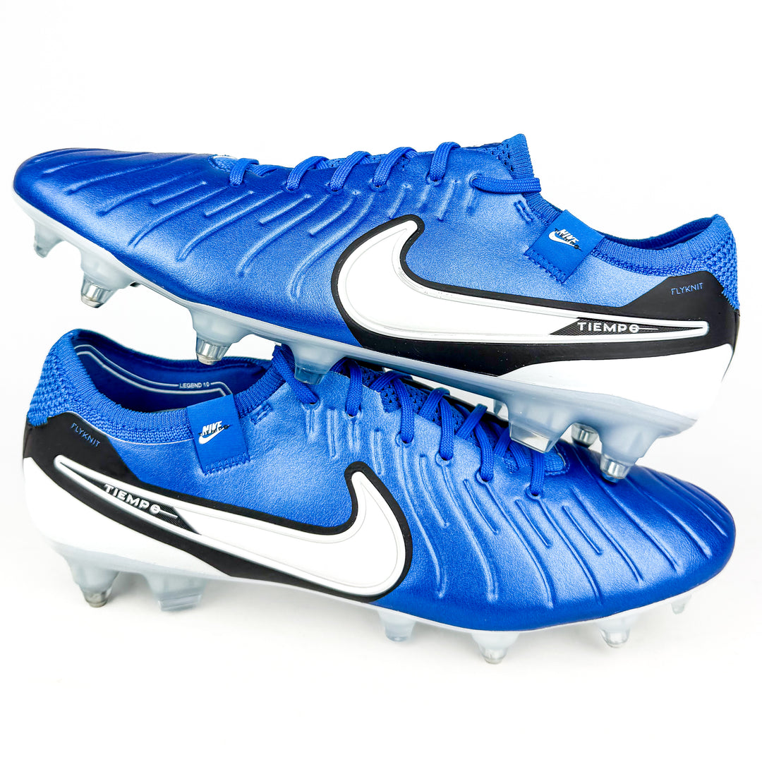 Nike Tiempo Legend 10 Elite AC SG-Pro  - Soar Blue/White/Black *Brand New*