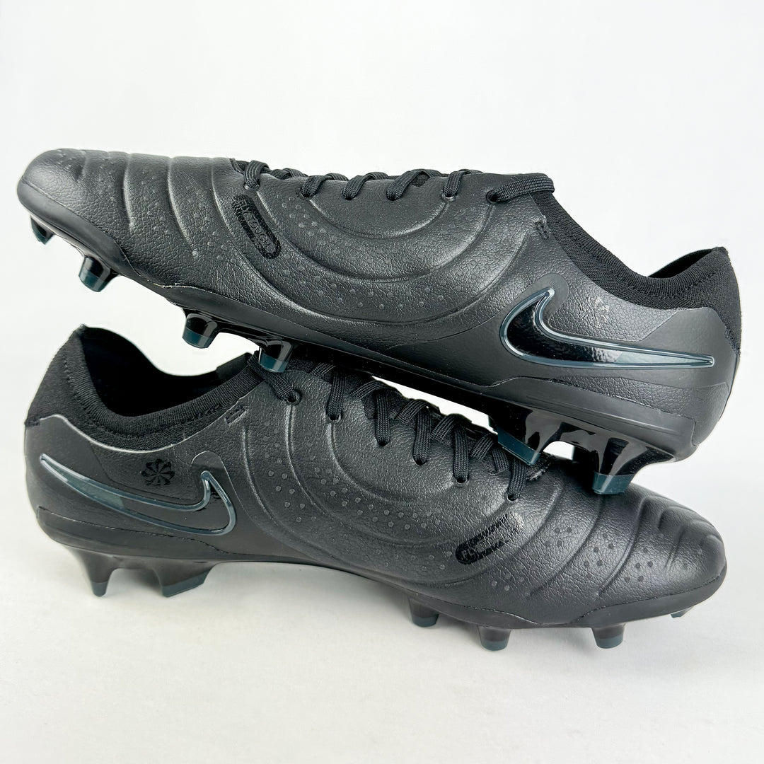 Nike Tiempo Legend 10 Pro FG  - Black/Black/Deep Jungle *In Box*