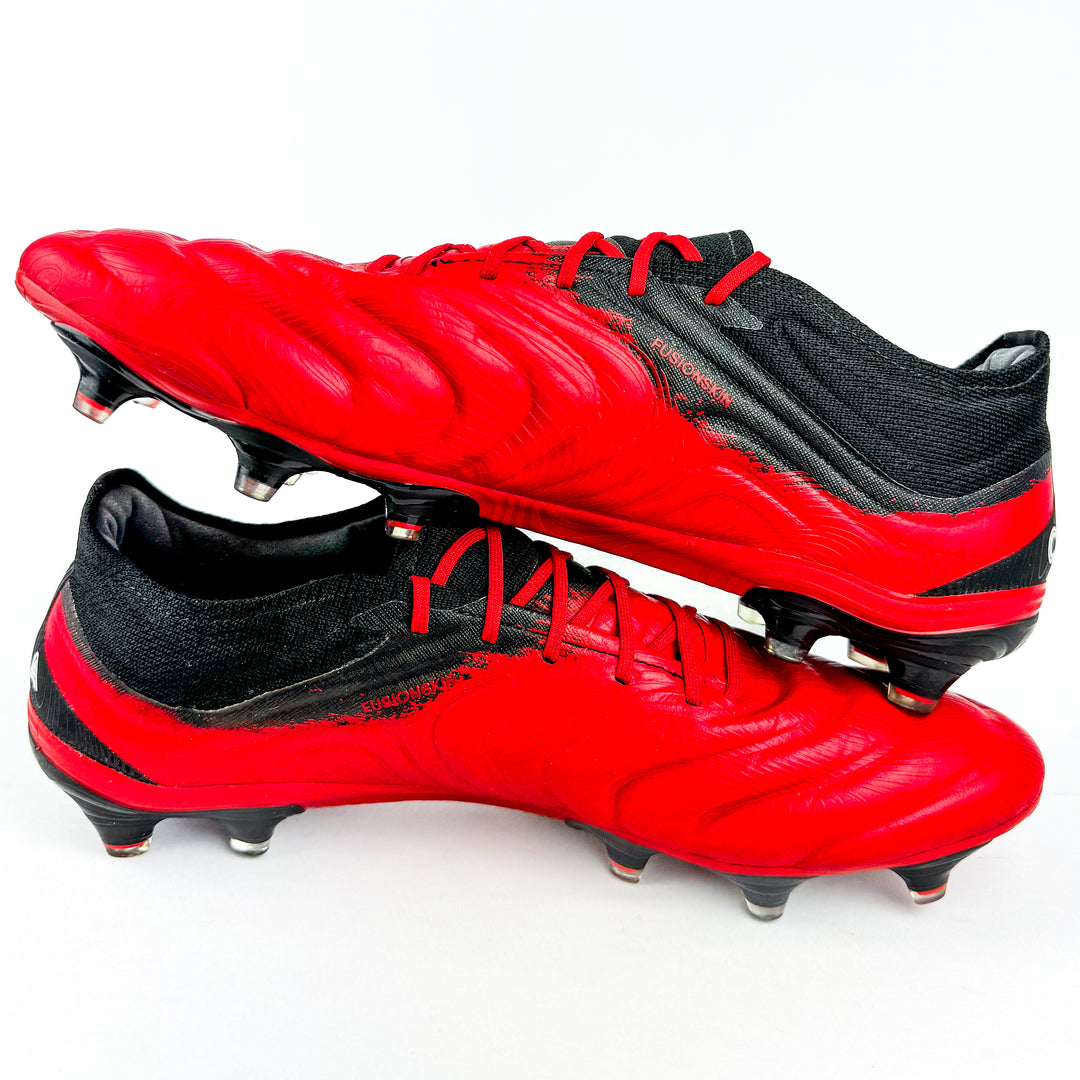 Adidas Copa 20.1 FG - Active Red/White/Core Black *Wore Once*