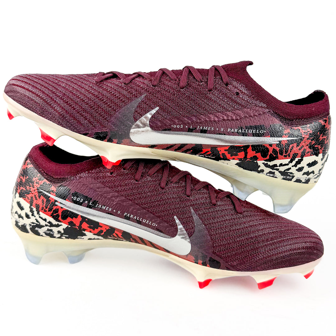 Nike Air Zoom Mercurial Vapor 16 Elite FG - Burgundy Crush/Silver Metallic/Bordeaux Crush *In Box*