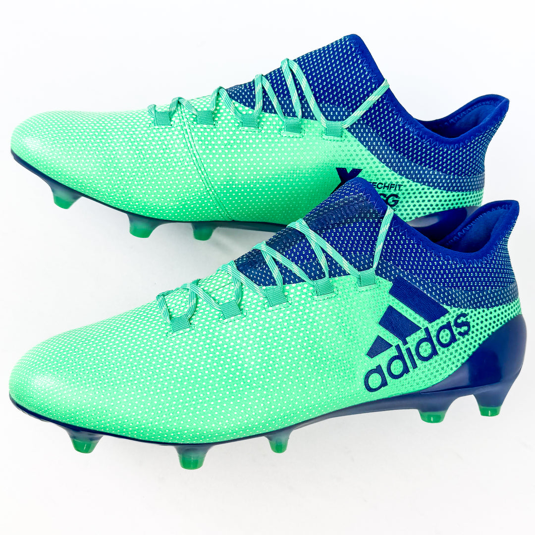 Adidas X 17.1 FG - Aero Green/Unity Ink/Hi-Res Green *Wore Once*