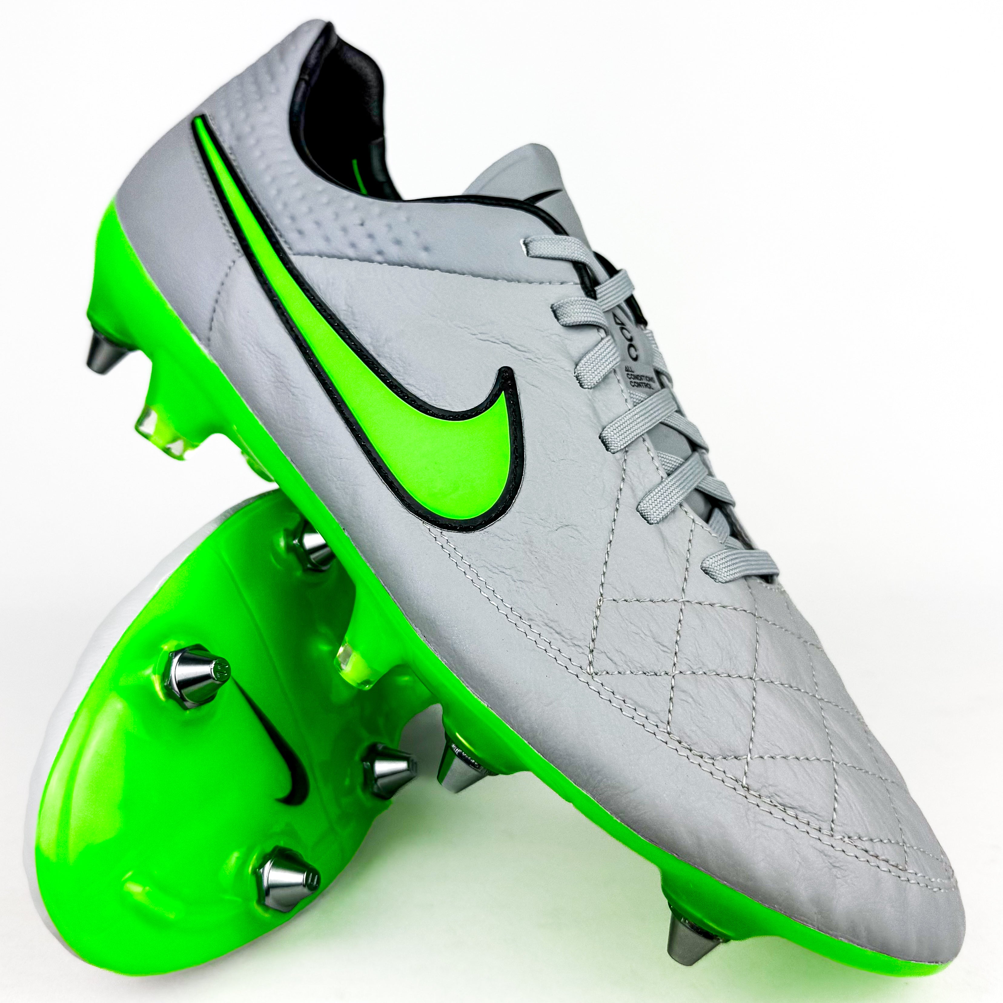 Yellow Nike Tiempo Legend Nike Tiempo Legend V FG Gray Green