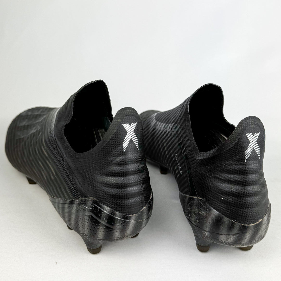 Adidas X 19+ FG - Core Black/Silver Metallic *Pre-Owned*