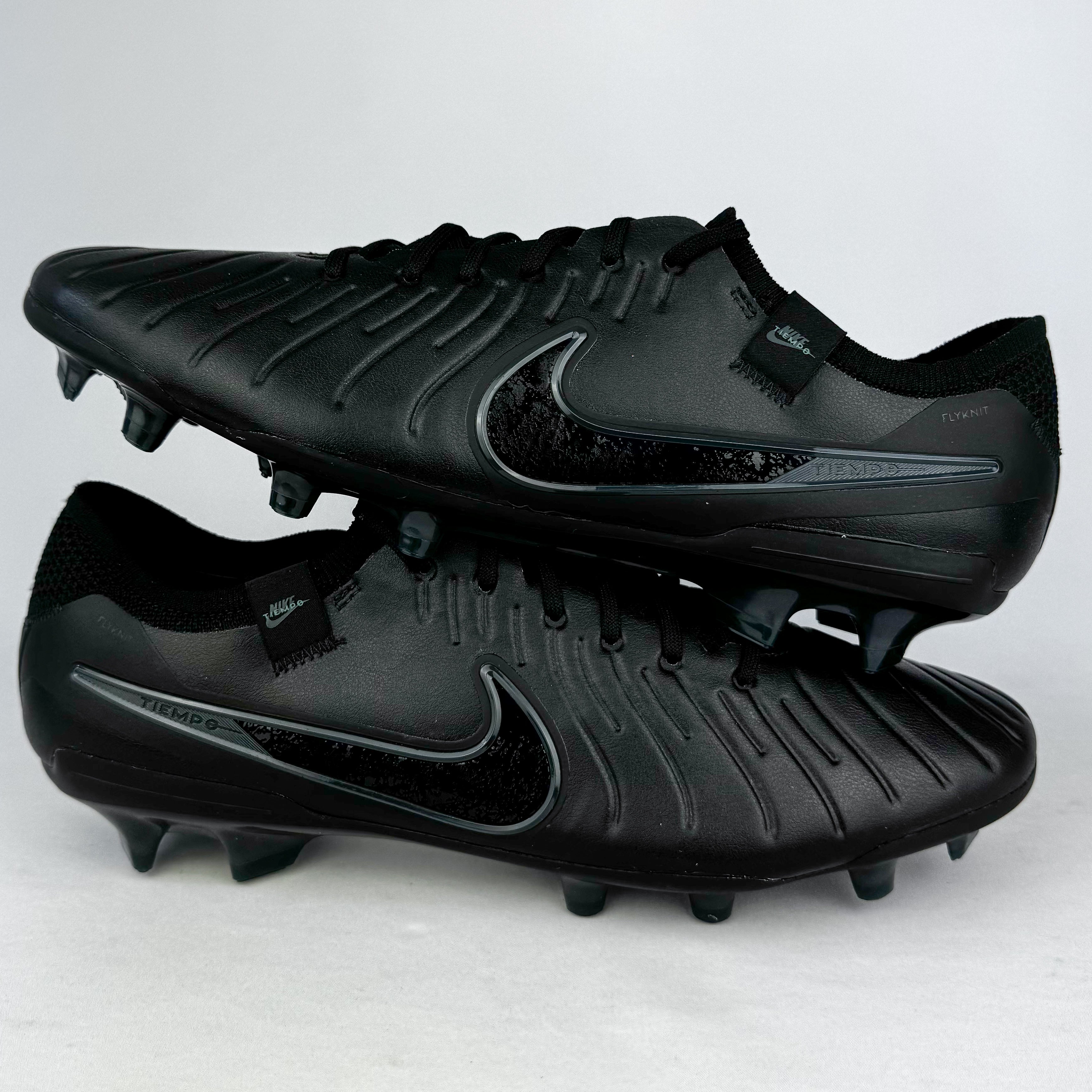 Nike Tiempo Legend 10 Elite FG - Black/Black/Deep Jungle