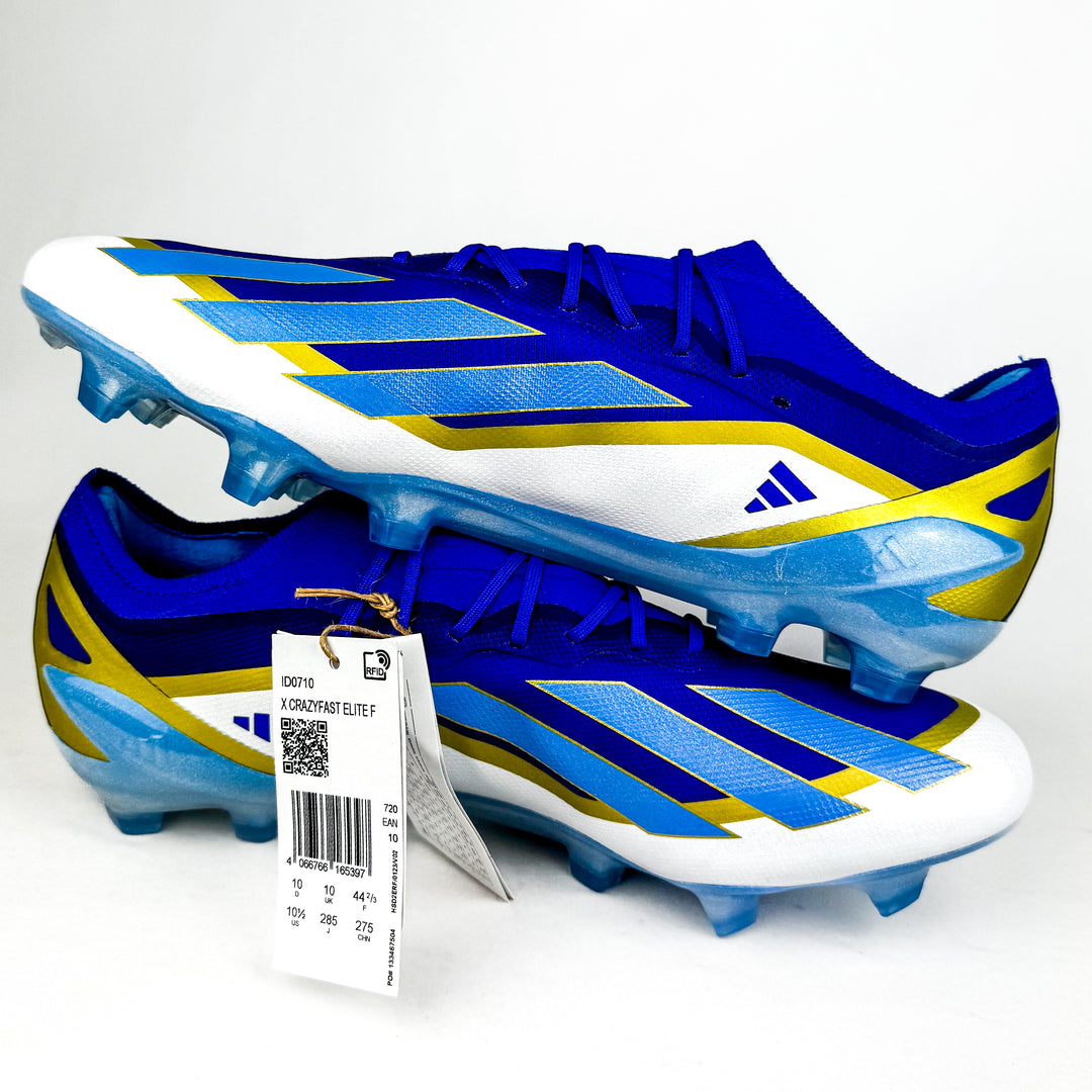 Adidas X Crazyfast .1 FG - Lucid Blue/Blue Burst/White *Brand New*