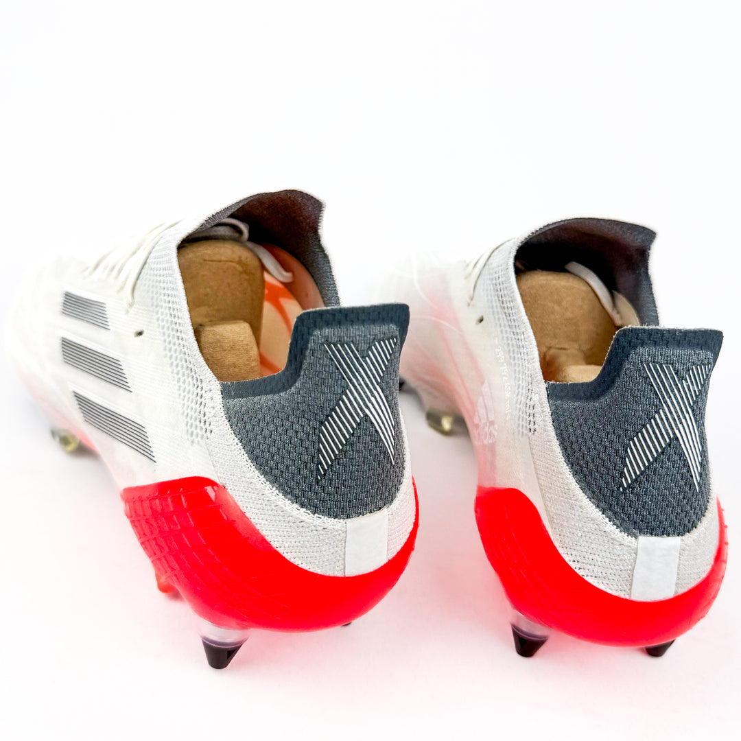 Adidas X Speedflow .1 SG - White/Iron Metallic/Solar Red *As New*