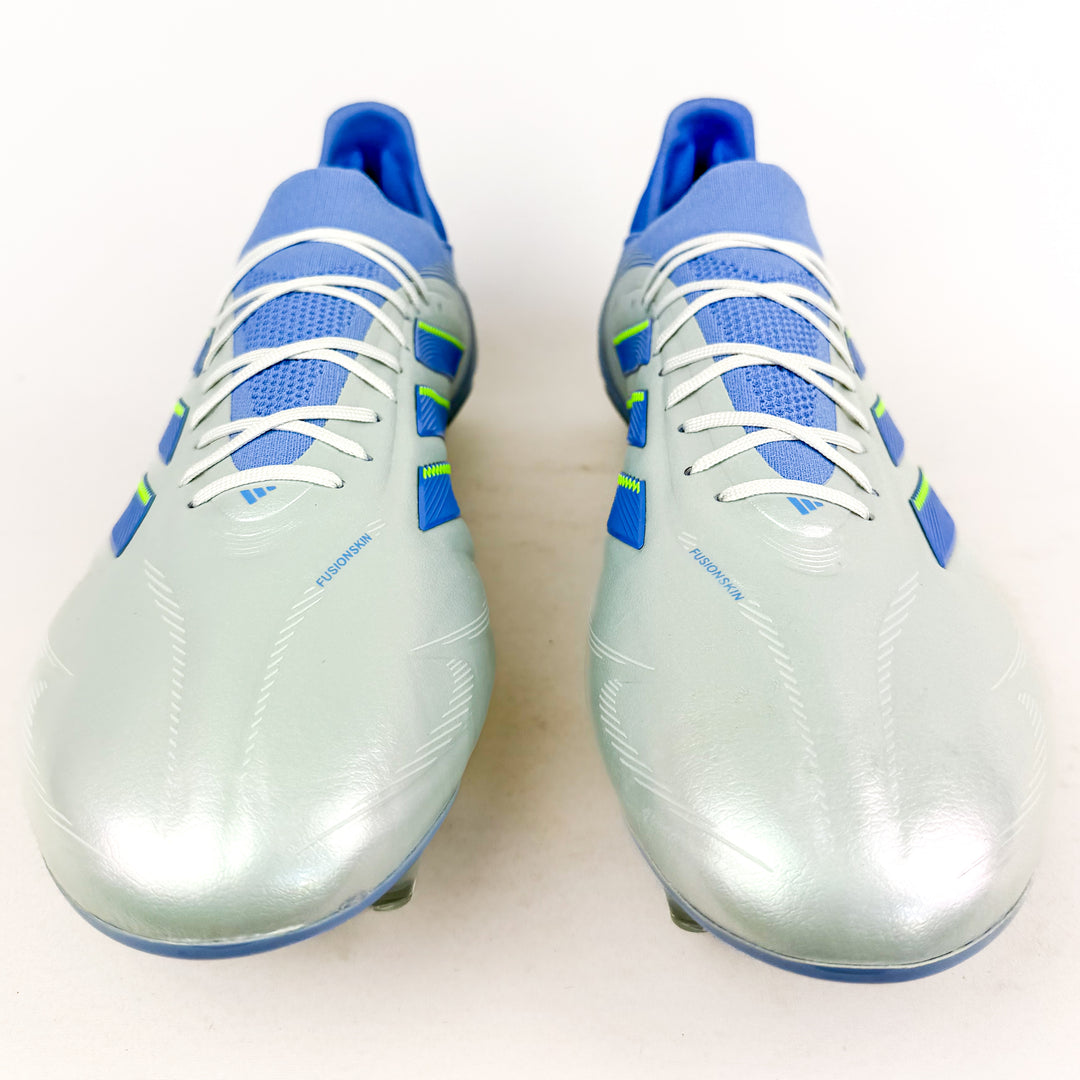 Adidas Copa Pure III Elite FG - Halo Blue/Blue Fusion/Lucid Lemon *Laced Mod*