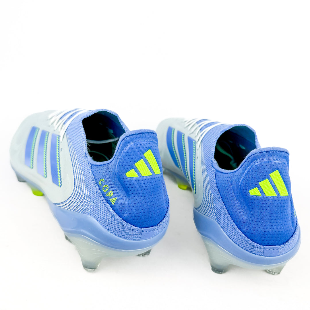 Adidas Copa Pure III Elite FG - Halo Blue/Blue Fusion/Lucid Lemon *Laced Mod*