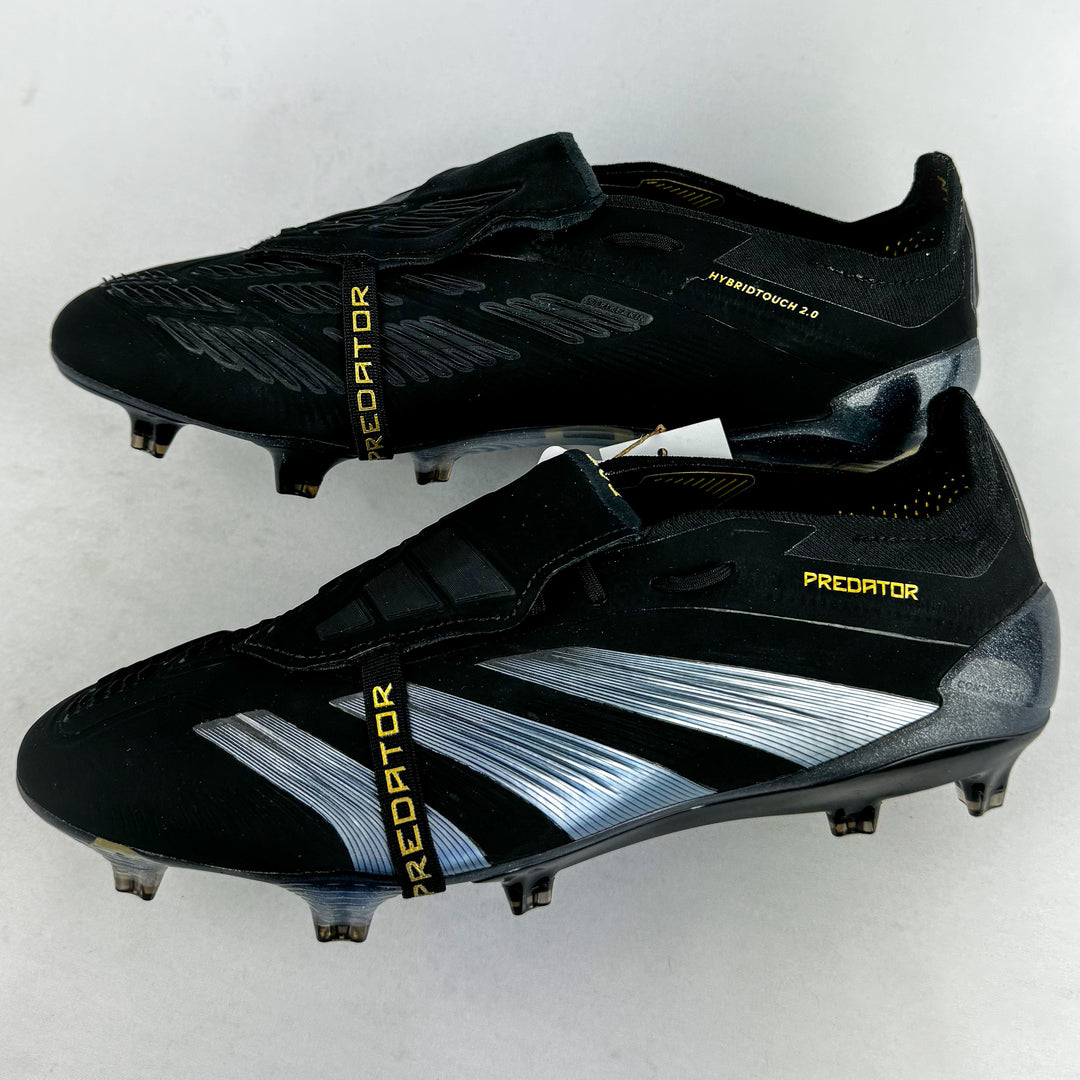 Adidas Predator Elite FT Tongue FG - Core Black/Gold Metallic/Carbon *Brand New*