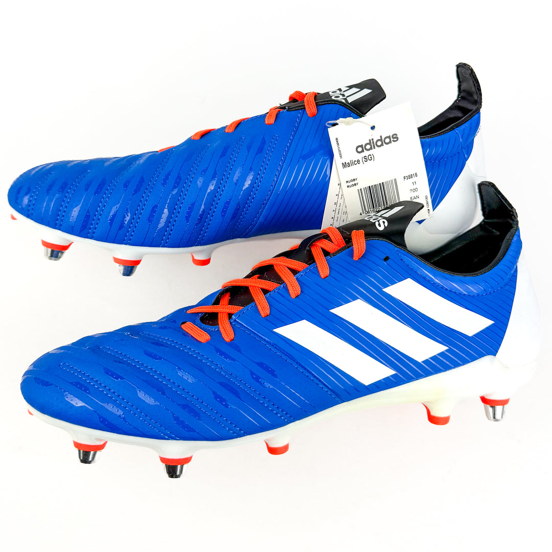 Adidas Malice SG - Blue/Solar Orange/White *Brand New*