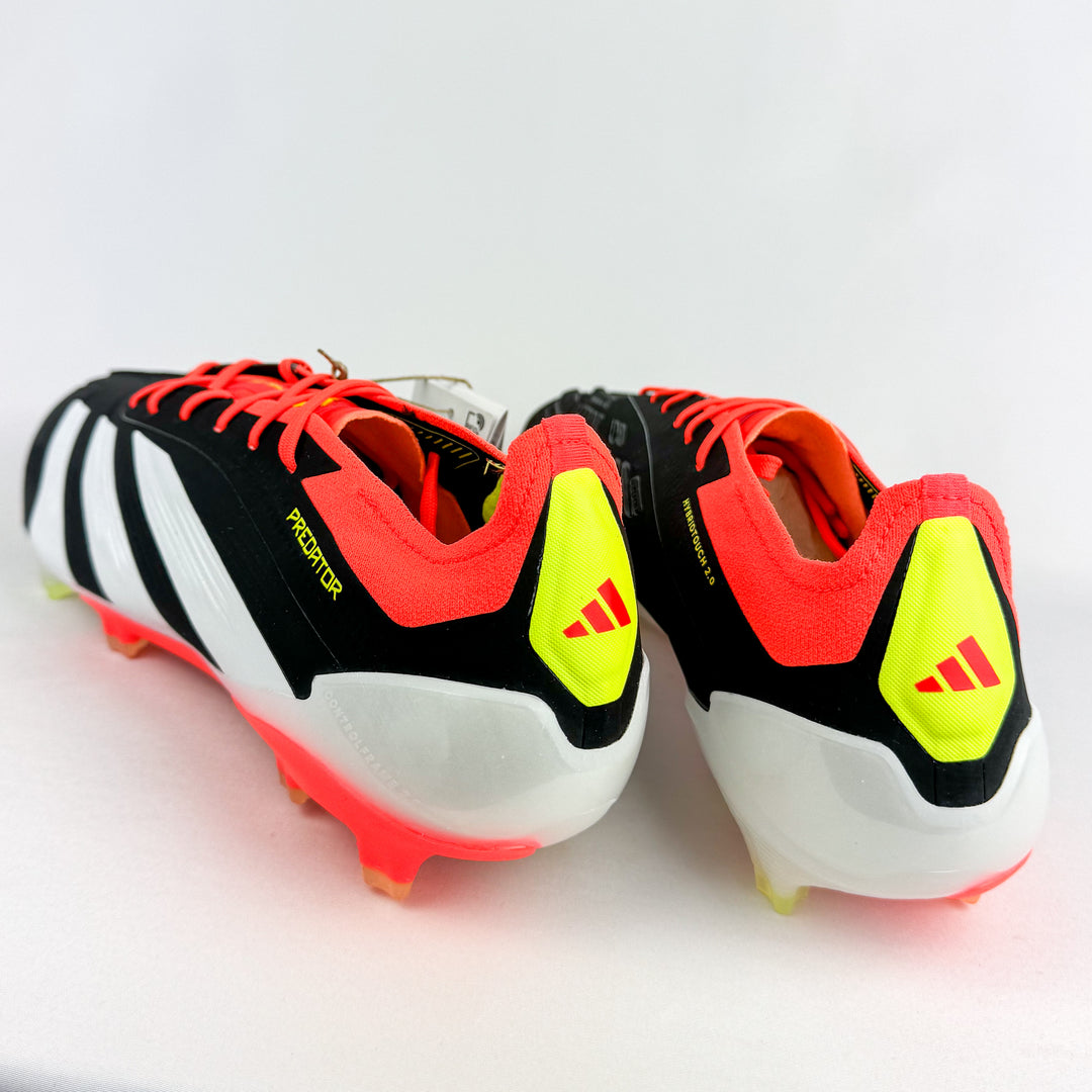 Adidas Predator Elite FG - Black/Solar Red/White/Solar Yellow *Brand New*