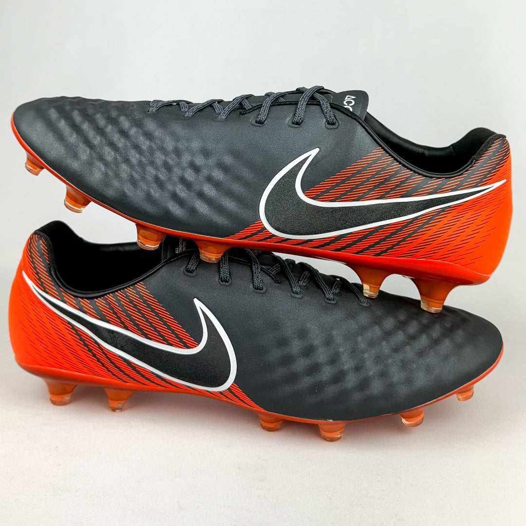 Nike Magista Opus II FG - Dark Grey/Black/Total Orange *Player-Issued*