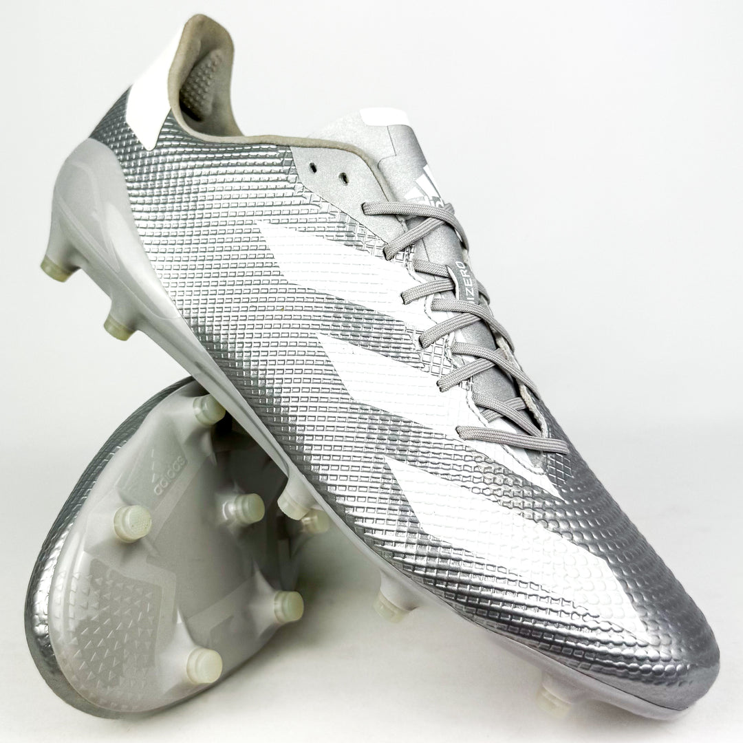 Adidas Adizero RS7 FG - Silver Metallic/White/Grey *Brand New*