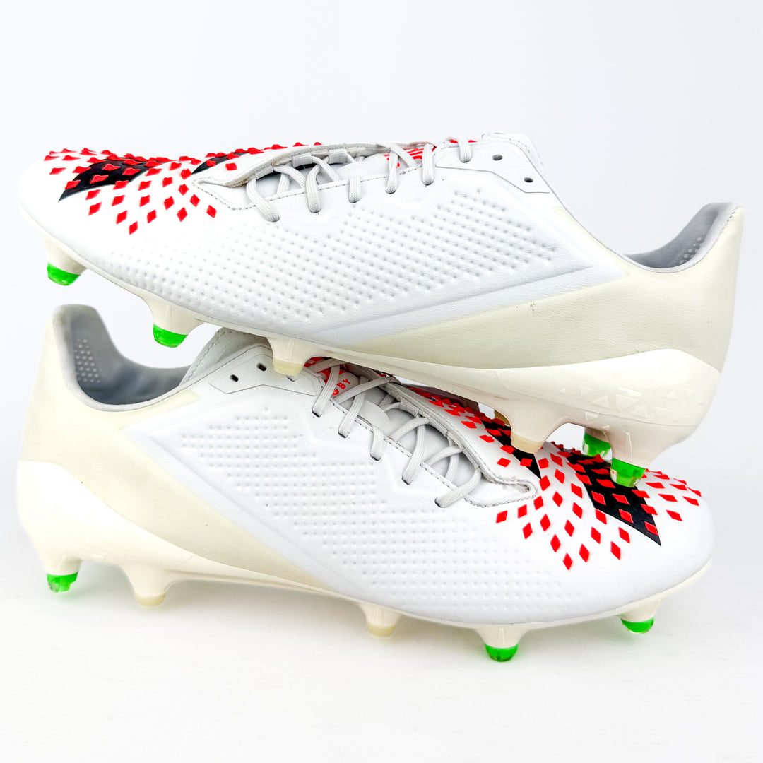 Adidas Predator Malice FG - White/Core Black/Solar Red *In Box*