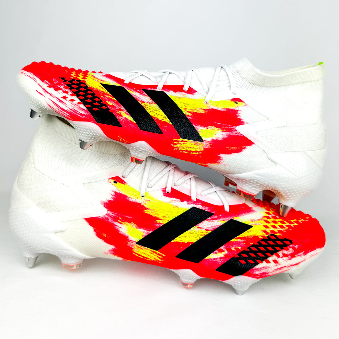 Adidas Predator 20.1 Mutator SG - White/Pop Red/Solar Yellow/Black *Brand New*