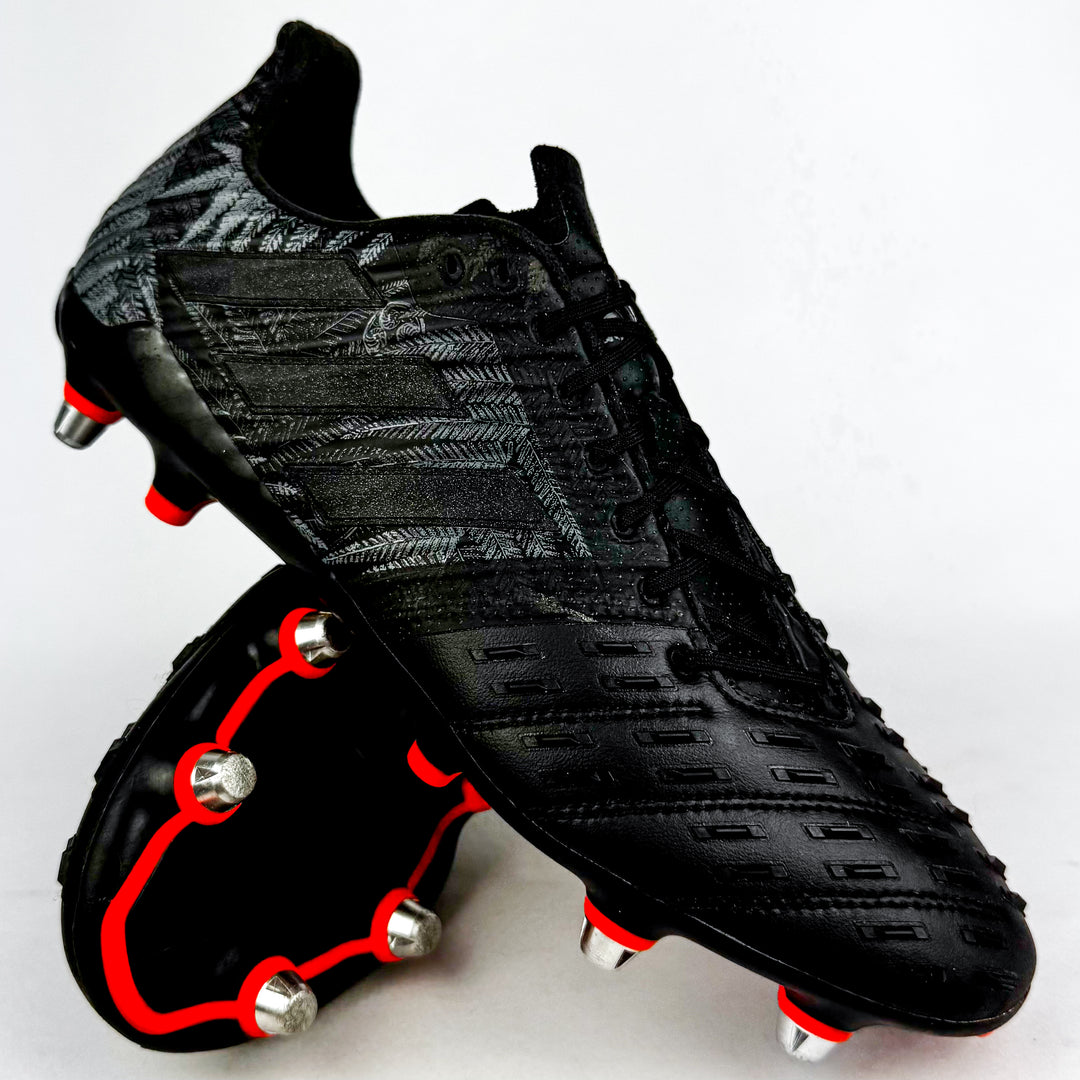 Adidas Predator Malice Control SG - Core Black/Solar Orange *Pre-Owned*