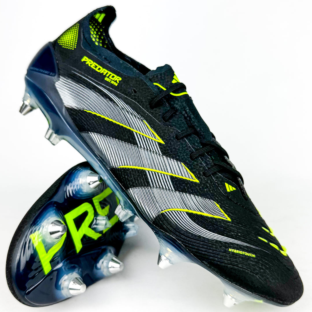 Adidas Predator Elite SG - Core Black/Carbon/Lucid Lemon *In Box*