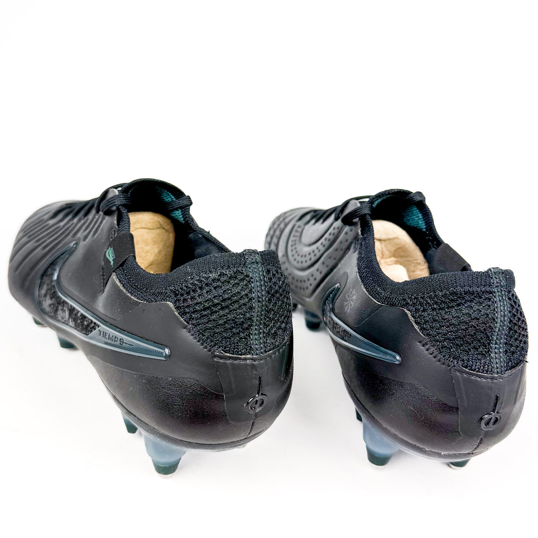 Nike Tiempo Legend 10 Elite AC SG-Pro  - Black/Deep Jungle *Wore Once*
