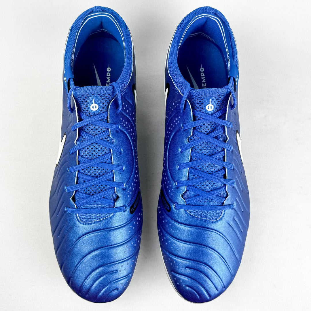 Nike Tiempo Legend 10 Elite FG  - Soar Blue/White/Black *In Box*