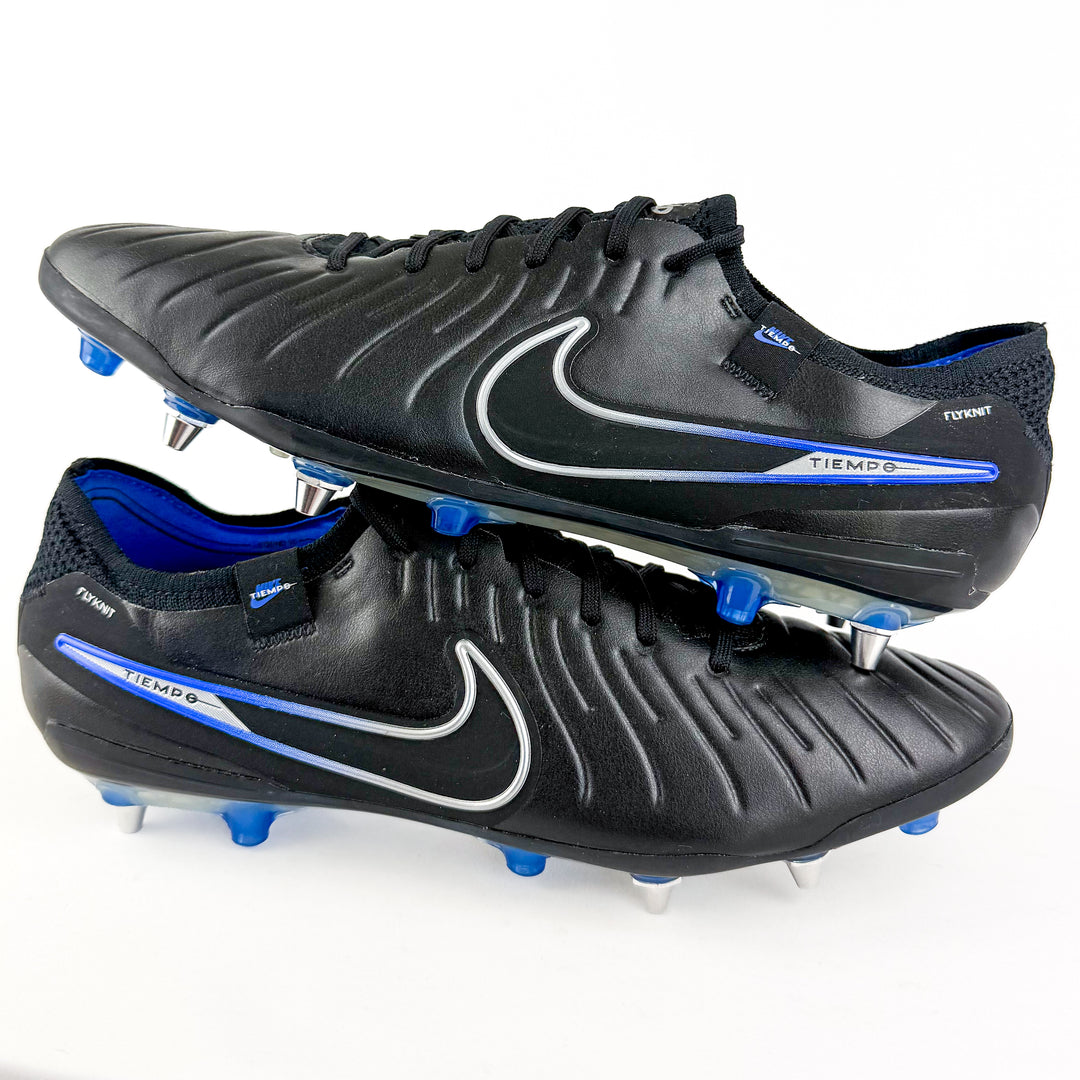 Nike Tiempo Legend 10 Elite SG-Pro  - Black/Hyper Royal/Chrome *Brand New*