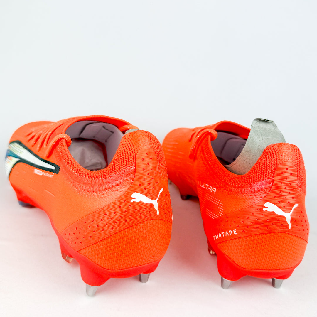 Puma Ultra Ultimate SG - Ultra Orange/Puma White/Blue Glimmer *In Box*