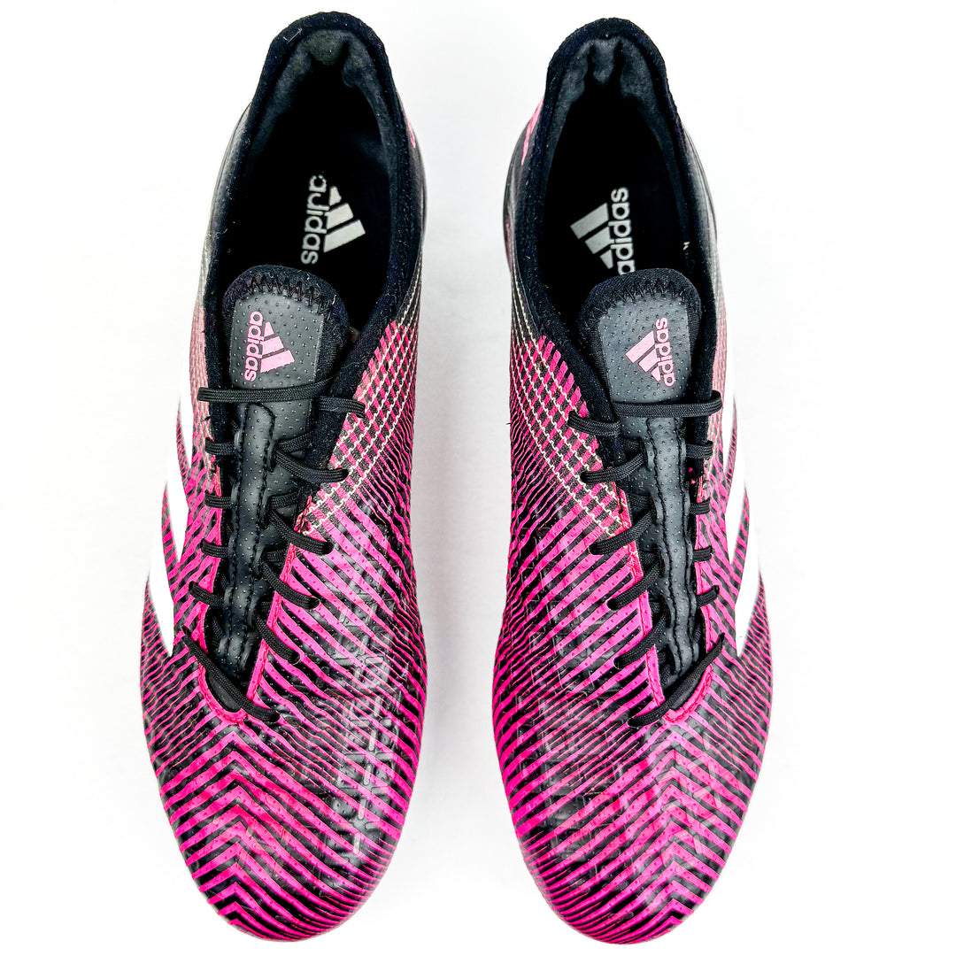 Adidas Predator Malice Control SG - Core Black/Shock Pink/White *Pre-Owned*