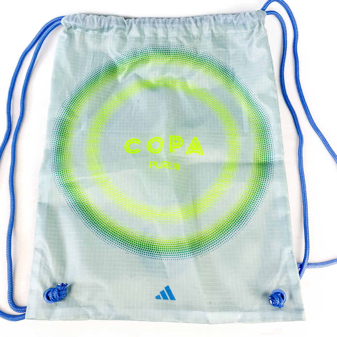 Adidas Copa Pure III .1 SG - Halo Blue/Blue Fusion/Lucid Lemon *Brand New*