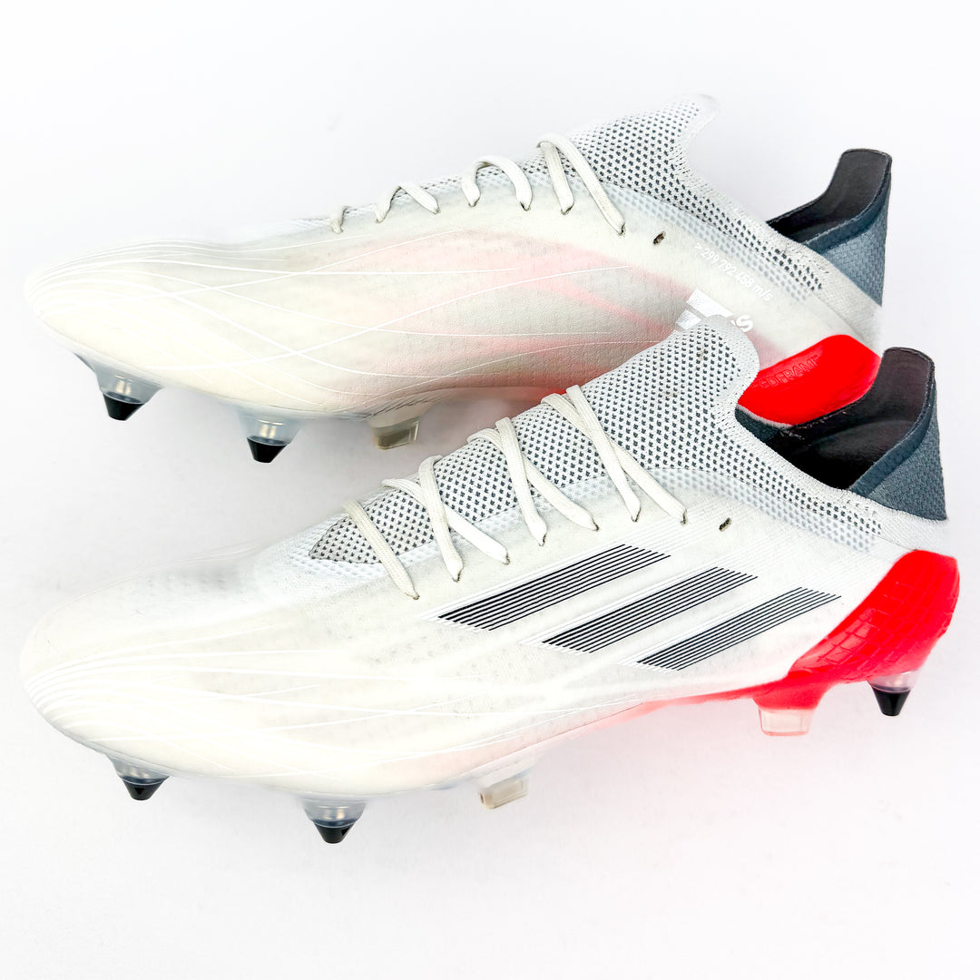 Adidas X Speedflow .1 SG - White/Iron Metallic/Solar Red *As New*