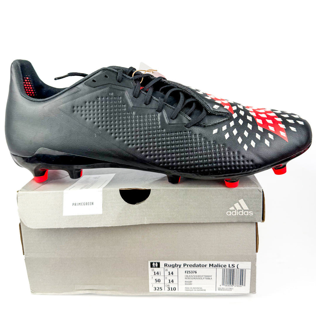 Adidas Predator Malice FG - Core Black/Solar Red/White *In Box*