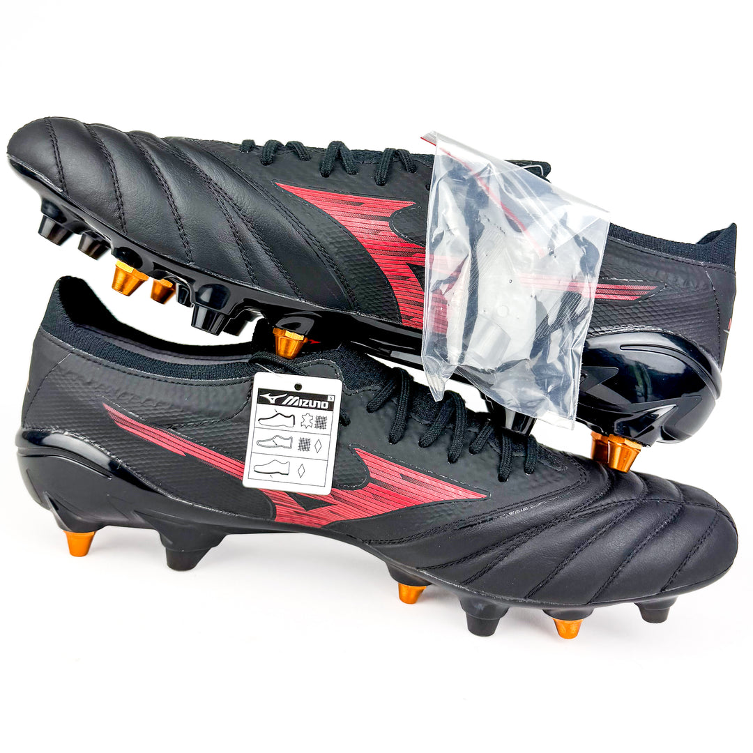 Mizuno Morelia Neo IV Beta Elite SG  - Black/Morelia Red *In Box*