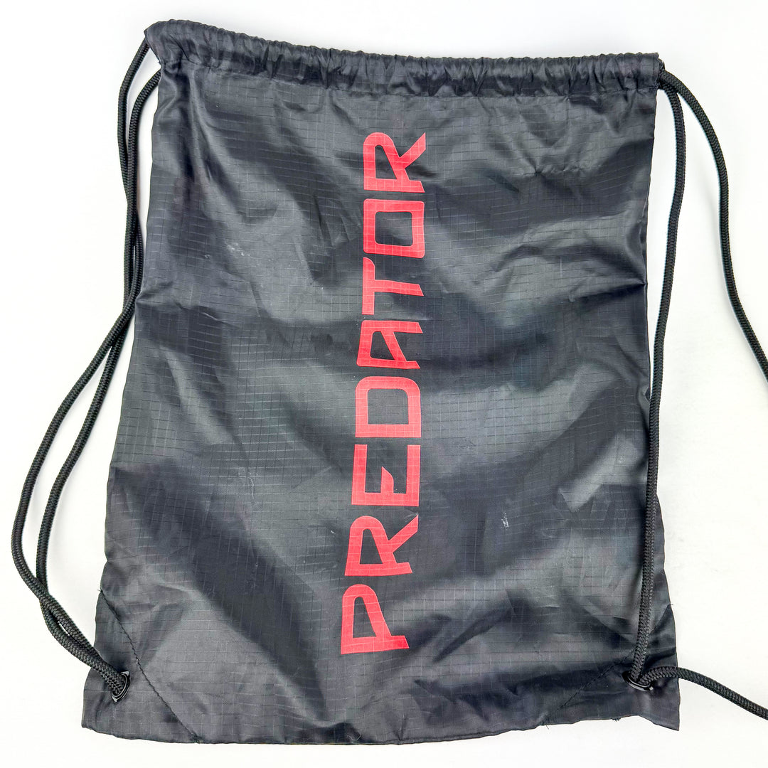 Adidas Predator Elite FG - Core Black/Grey Four/Lucid Red *Wore Once*