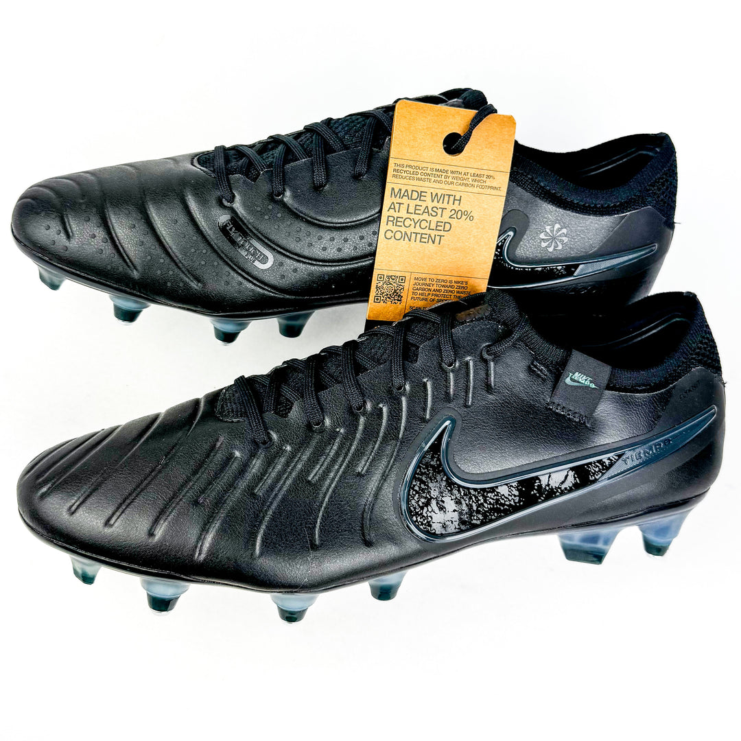Nike Tiempo Legend 10 Elite AC SG-Pro  - Black/Deep Jungle *Brand New*
