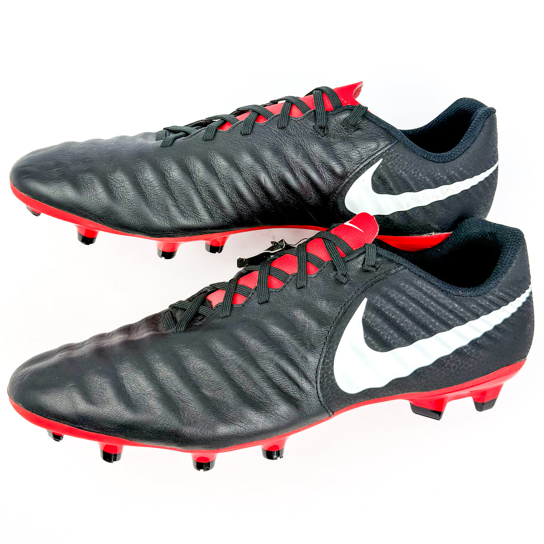 Nike Tiempo VII Academy FG - Black/University Red/White *Brand New*
