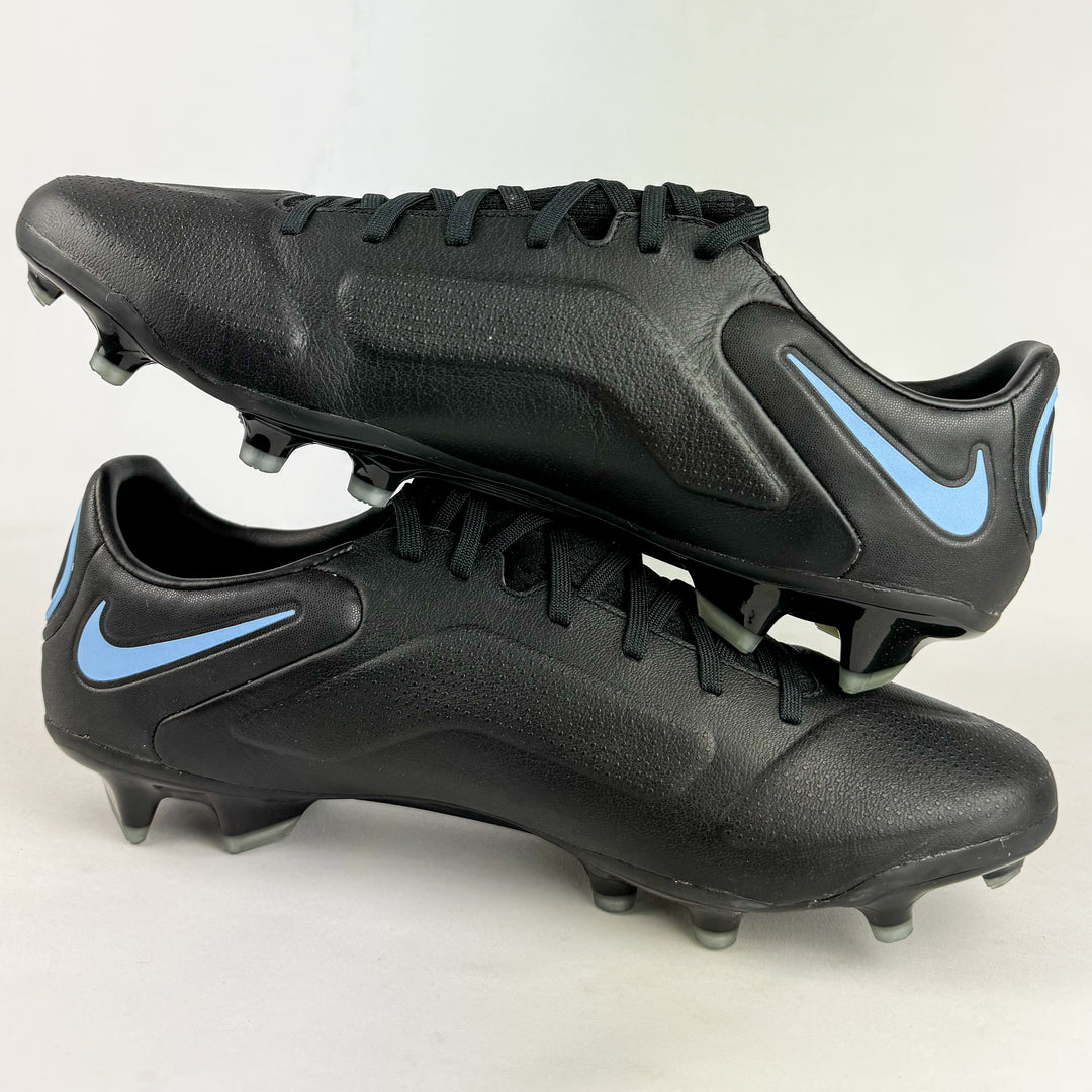 Nike Tiempo Legend 9 Pro FG - Black/Iron Grey/Light Photo Blue *In Box*