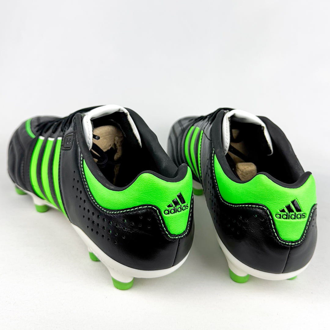 Adidas Adipure 11Pro FG - Black/Green Zest/White *Brand New*