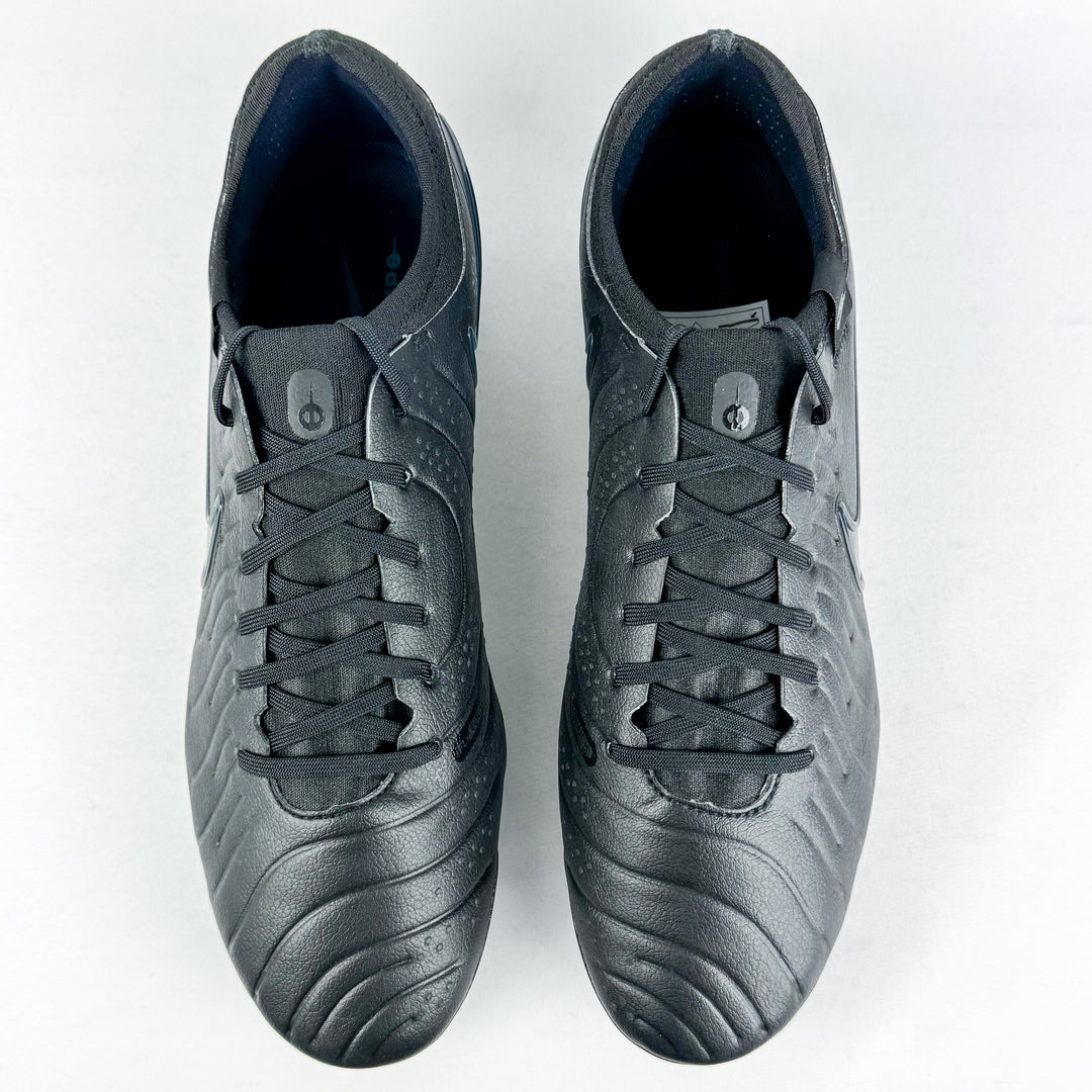 Nike Tiempo Legend 10 Pro FG  - Black/Black/Deep Jungle *In Box*