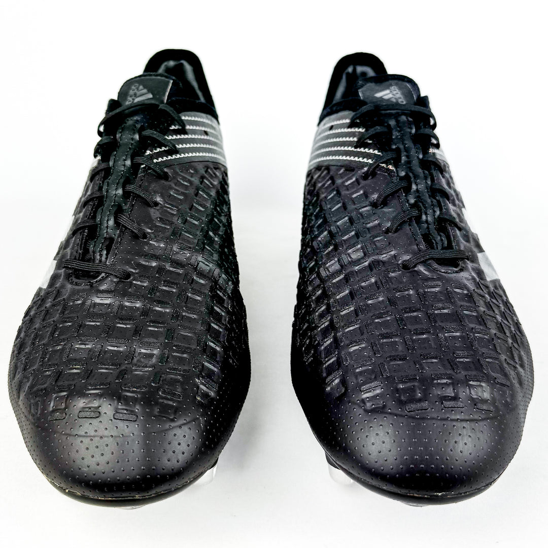 Adidas Predator Malice Control SG - Core Black/Utility Black/Silver Metallic *Wore Once*