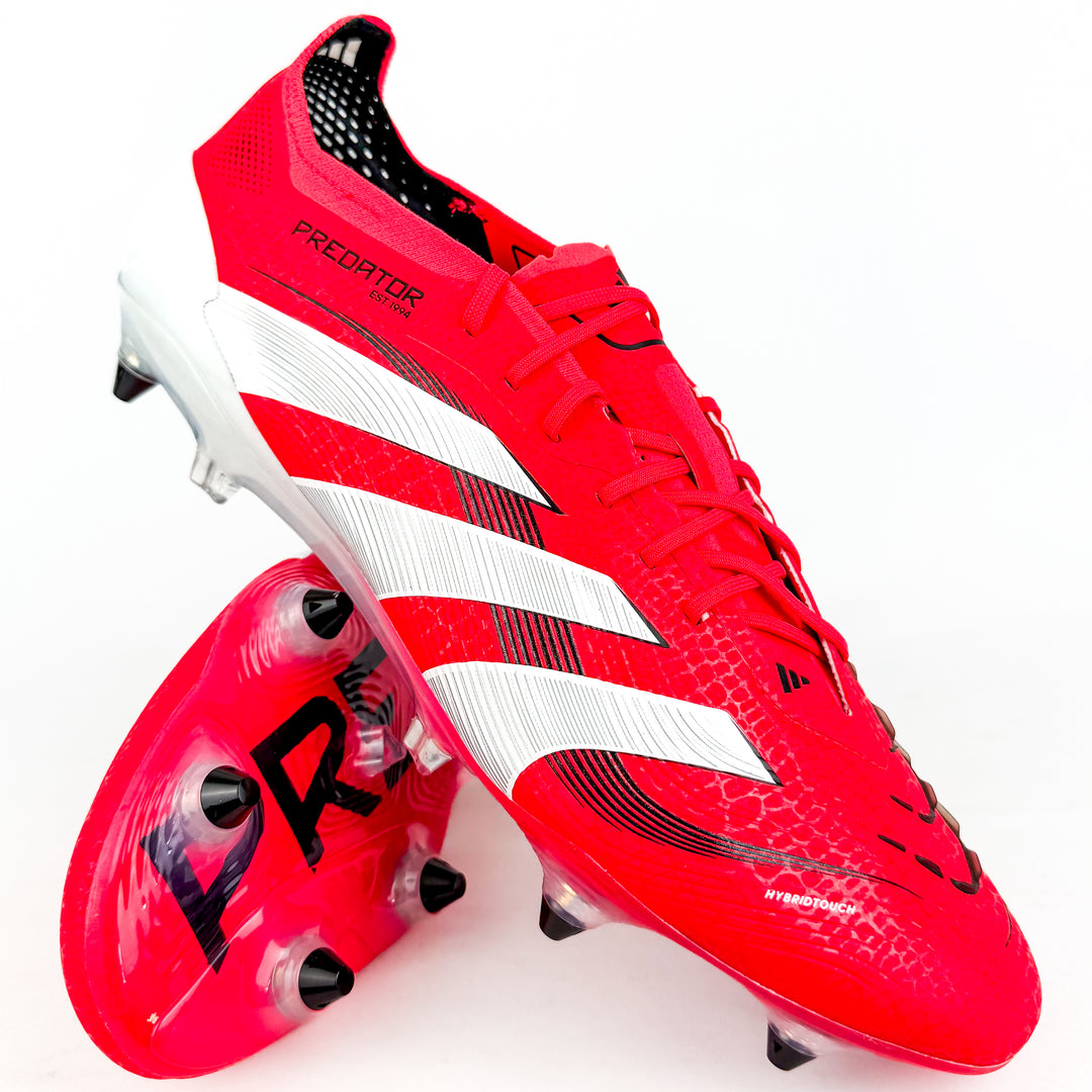 Adidas Predator Elite SG - Lucid Red/White/Core Black *Brand New*