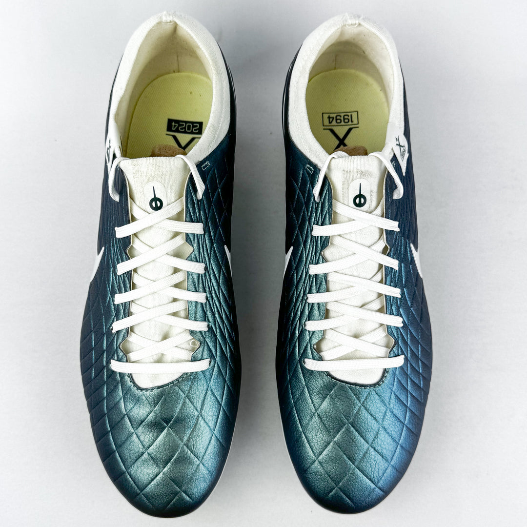 Nike Tiempo Legend 10 Pro FG x Emerald - Dark Atomic Teal/Sail *In Box*
